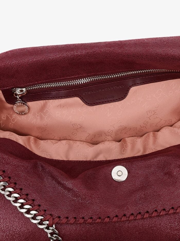 Stella Mccartney Falabella Shaggy Deer Shoulder Bag With Iconic Chain