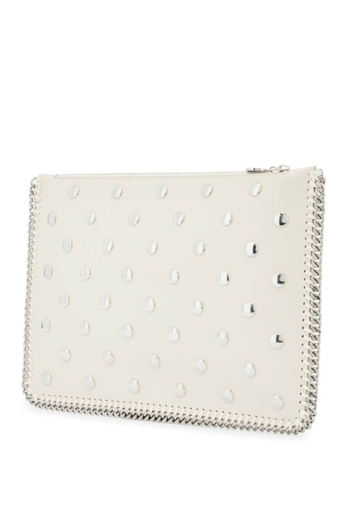 stella mccartney falabella studded pouch with STELLA McCARTNEY Falabella Studded Pouch With