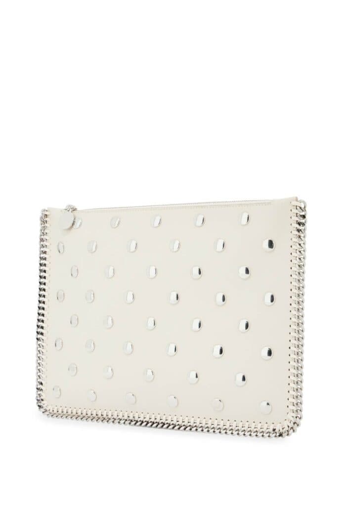stella mccartney falabella studded pouch with STELLA McCARTNEY Falabella Studded Pouch With
