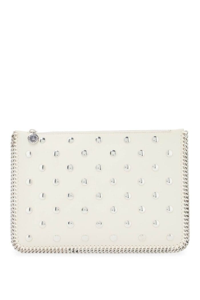 stella mccartney falabella studded pouch with STELLA McCARTNEY Falabella Studded Pouch With