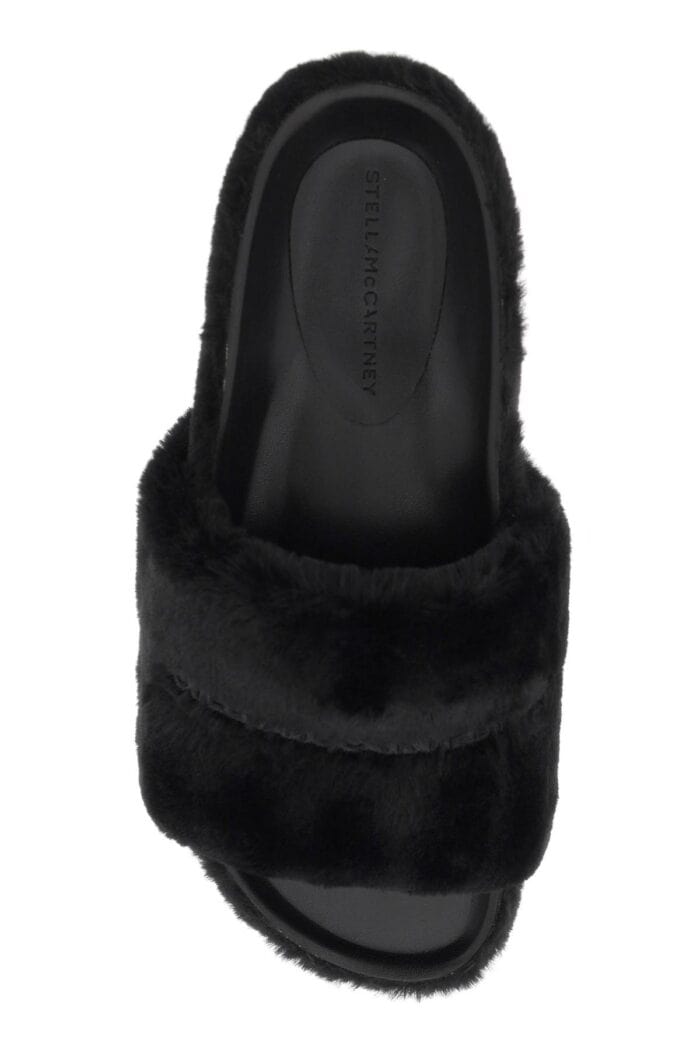 Stella Mccartney Faux Fur Slides