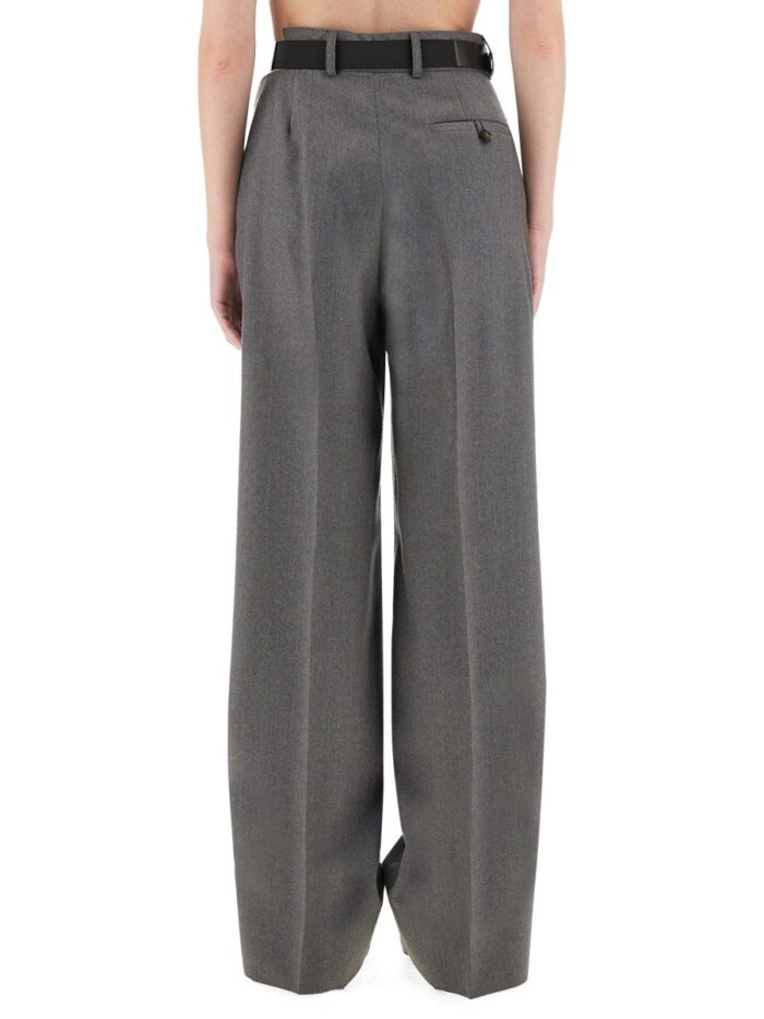 Stella Mccartney FLANNEL PANTS WITH BELT