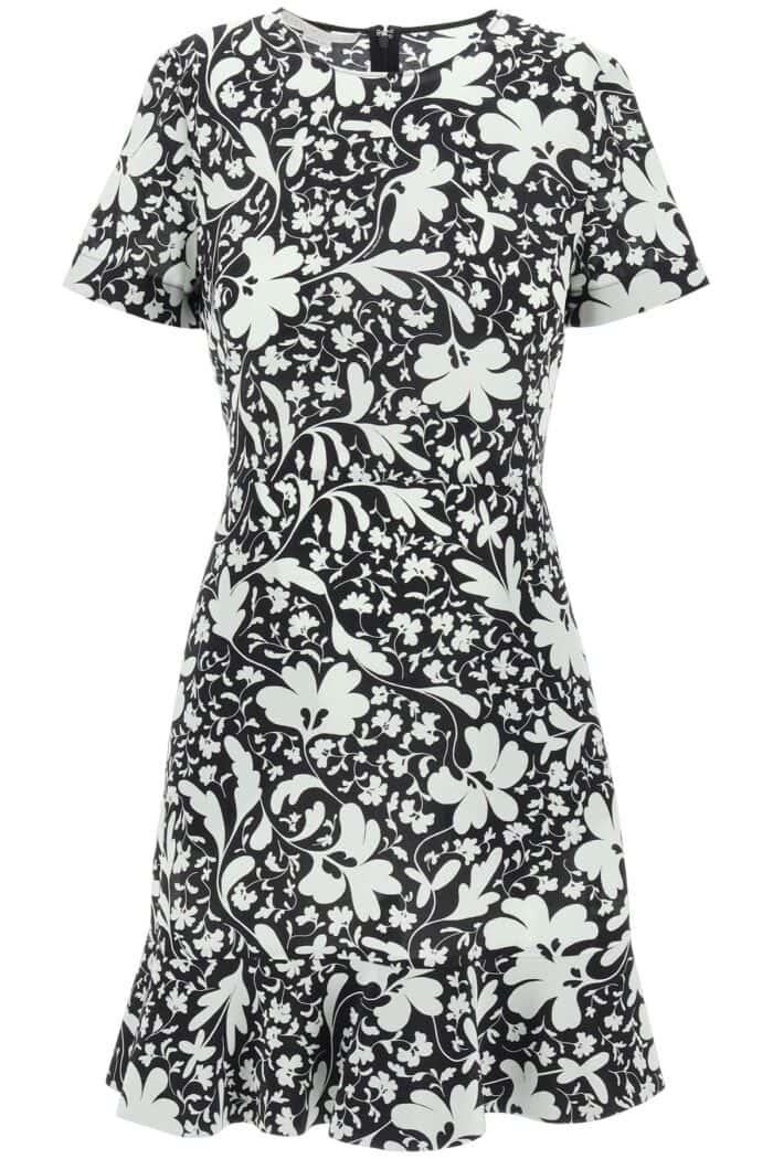 STELLA McCARTNEY Floral Silk Mini Dress By Stellaiconic Floral