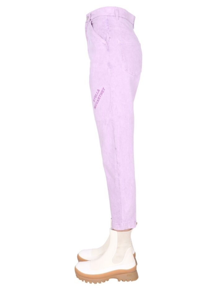 Stella Mccartney JEANS WITH EMBROIDERED LOGO