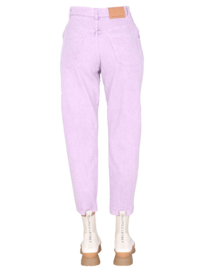 Stella Mccartney JEANS WITH EMBROIDERED LOGO