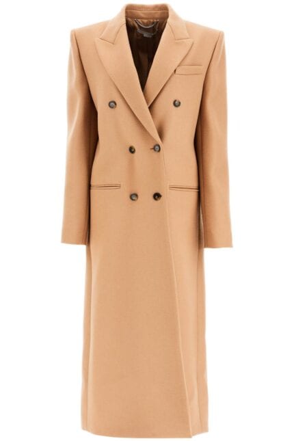 STELLA McCARTNEY Long Double-breasted Coat