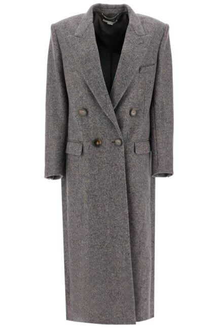 STELLA McCARTNEY Maxi Tweed Coat In