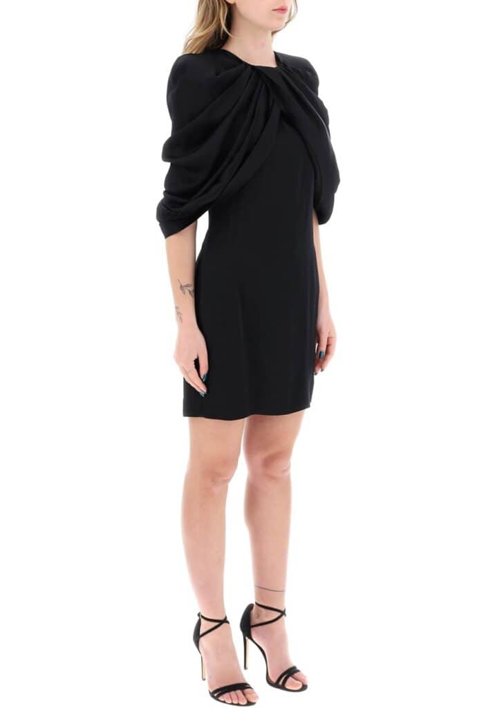 STELLA McCARTNEY Mini Dress With Petal Sleeves