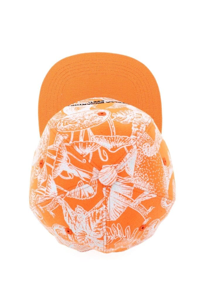 Stella Mccartney Mushrooms Print Baseball Cap