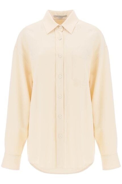 STELLA McCARTNEY Oversized Shirt In Crepe Jersey