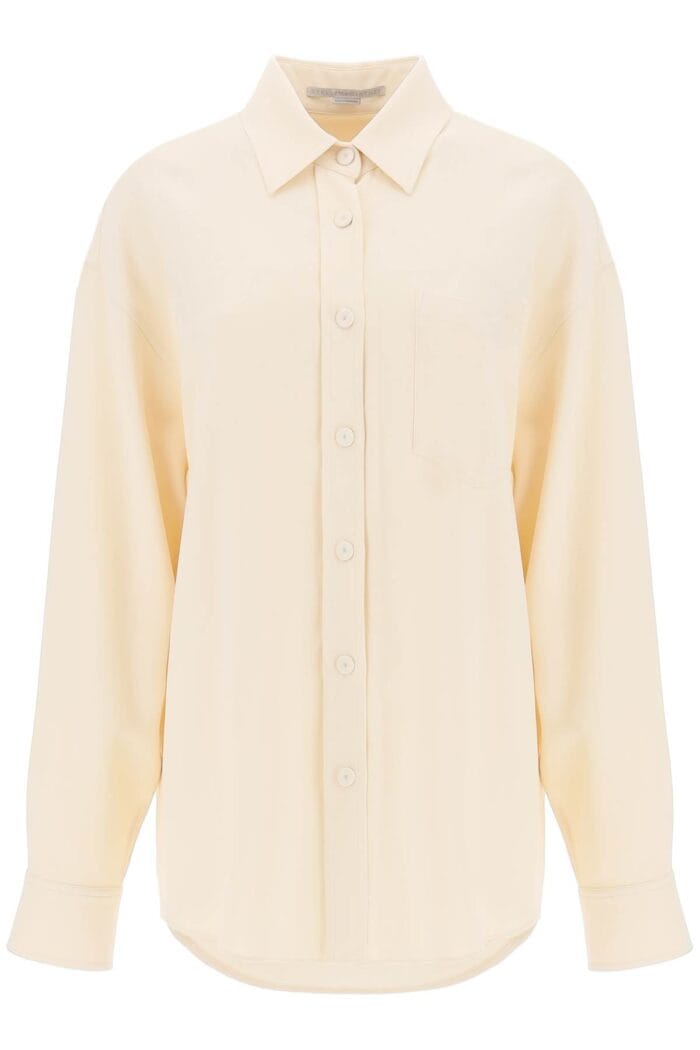 STELLA McCARTNEY Oversized Shirt In Crepe Jersey