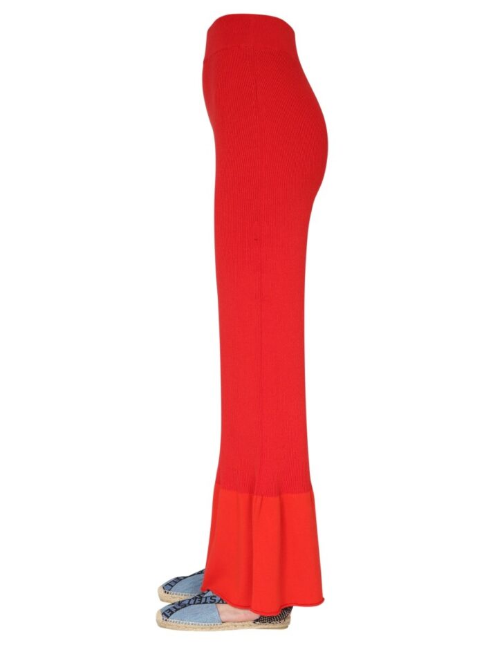Stella Mccartney RIBBED KNIT TROUSERS