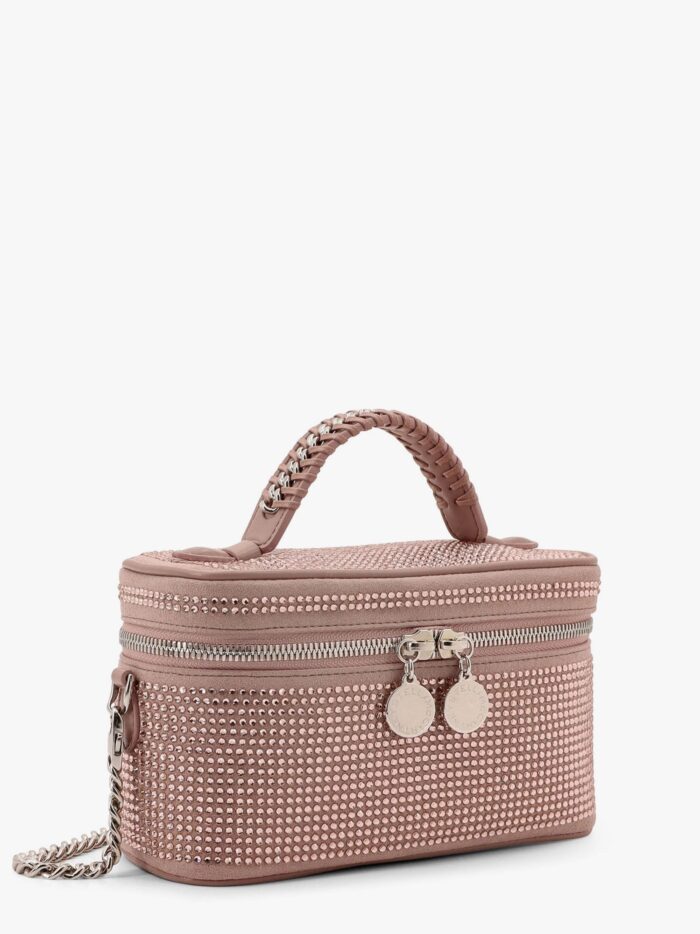 Stella Mccartney Shaggy Deer Beauty Case With Rhinestones