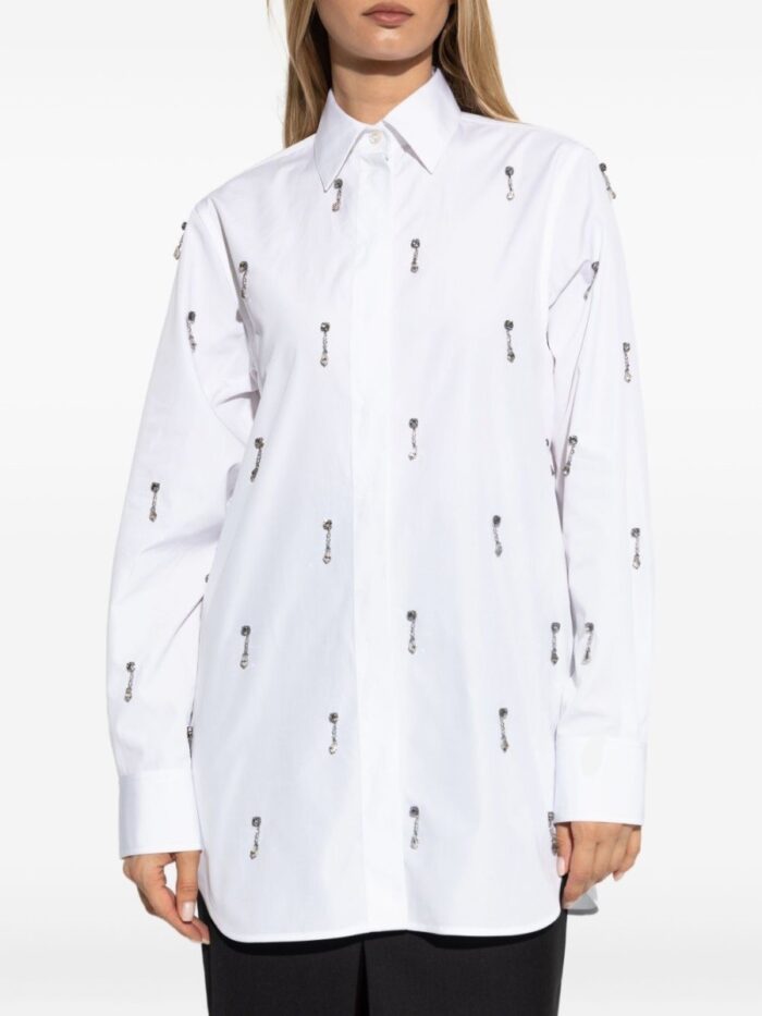 Stella Mccartney SHIRT WITH CRYSTALS