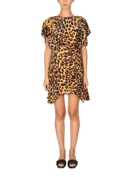 Stella Mccartney SPOTTED PRINT MINI DRESS