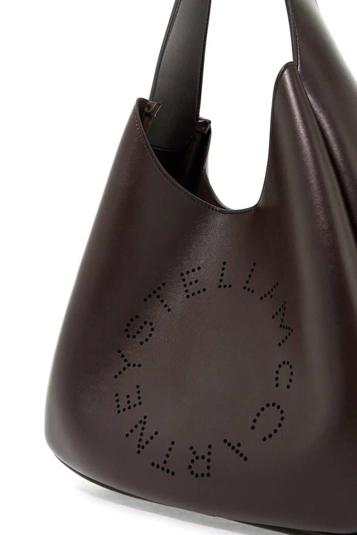stella mccartney square stella logo tote bag STELLA McCARTNEY Square Stella Logo Tote Bag