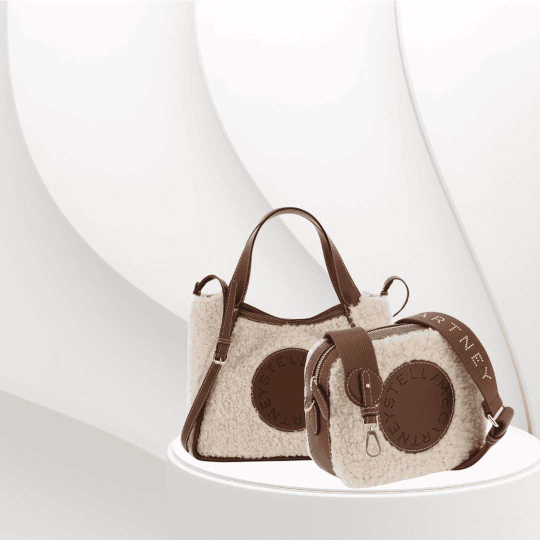 Stella McCartney sustainable fashion bags.