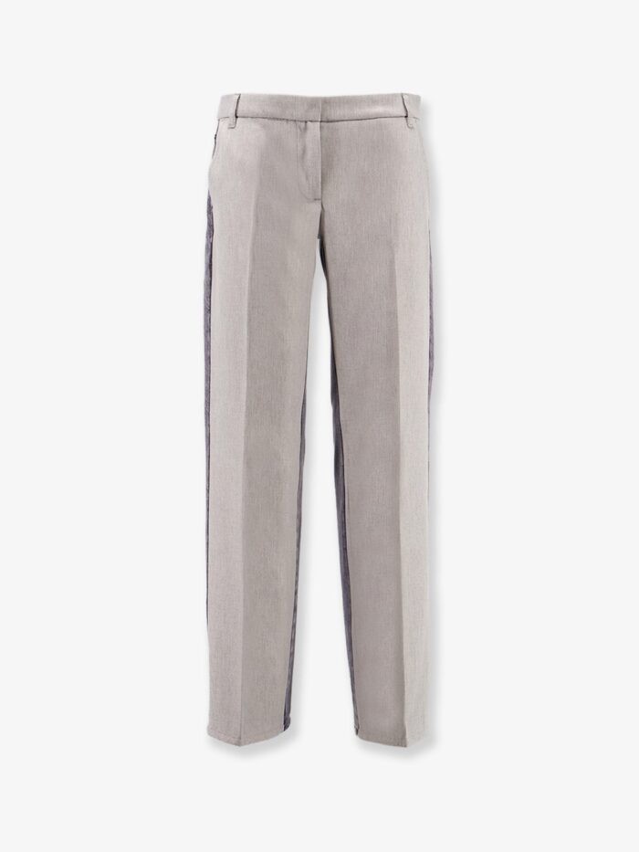 stella mccartney tailoring mixed trousers Stella Mccartney Tailoring Mixed Trousers