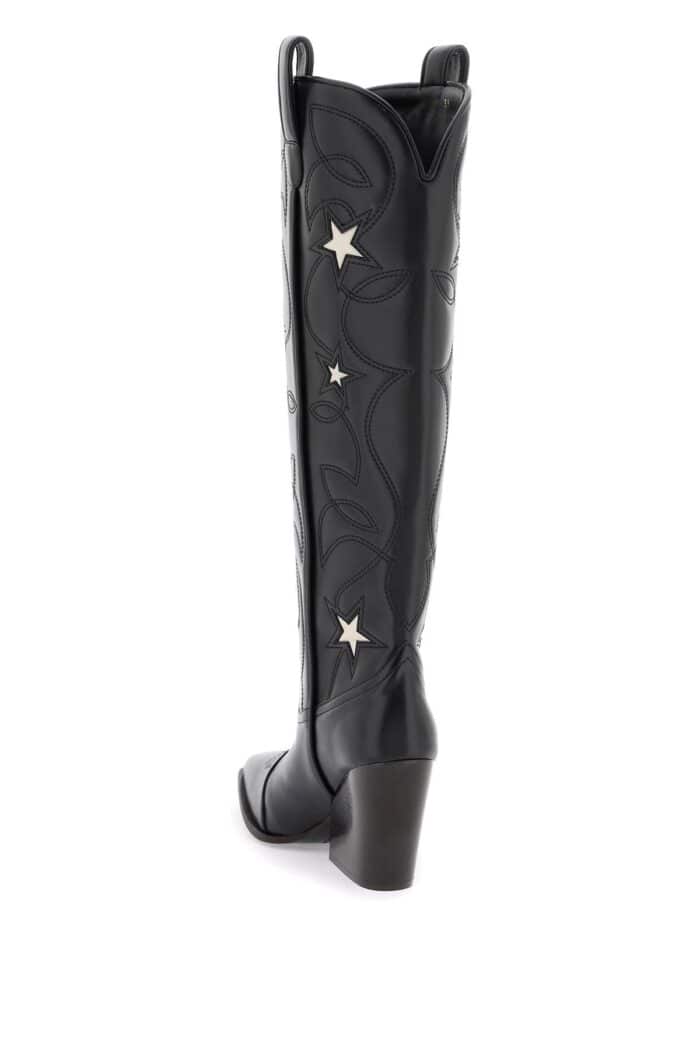 STELLA McCARTNEY Texan Boots With Star Embroidery