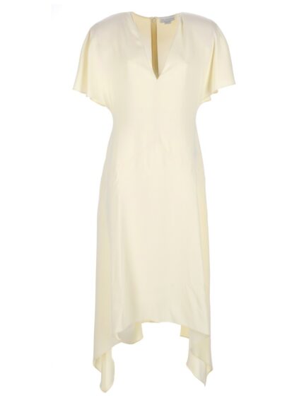 Stella Mccartney V-NECK MIDI DRESS