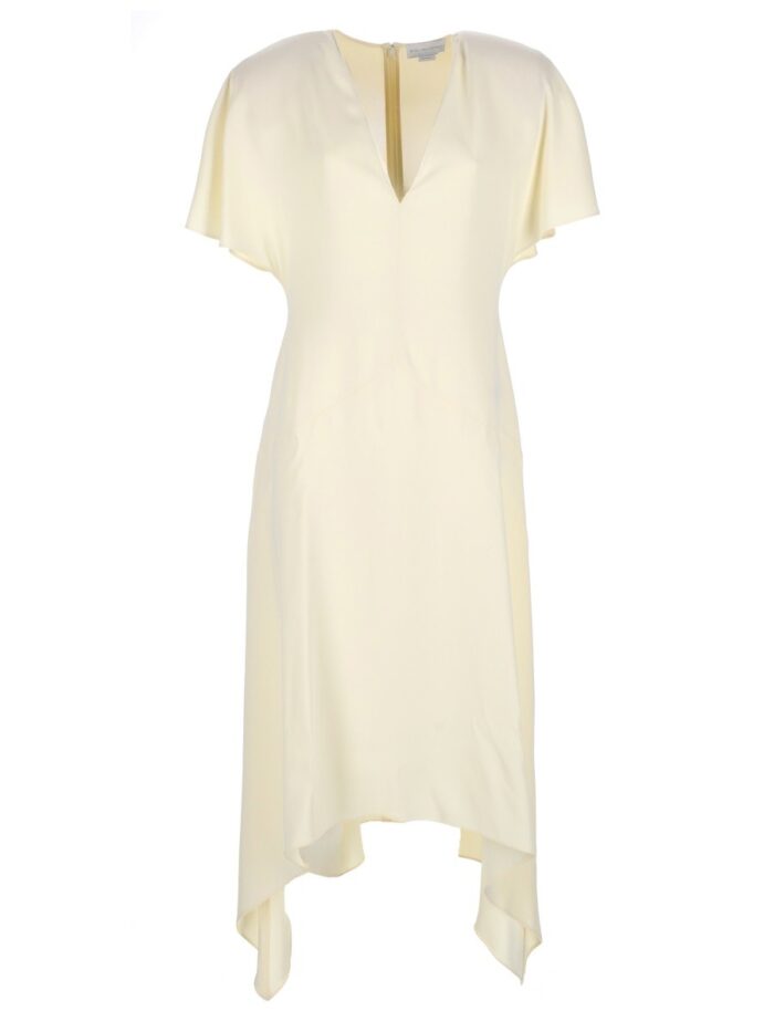 Stella Mccartney V-NECK MIDI DRESS