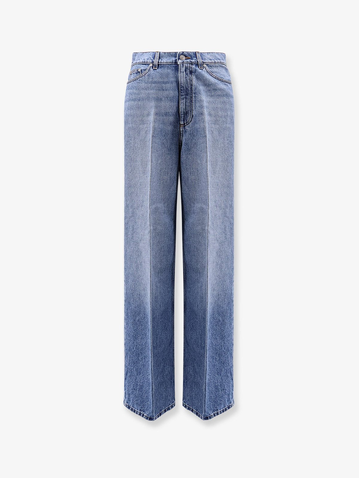 Stella Mccartney Vintage Blue Sustainable Cotton Jeans