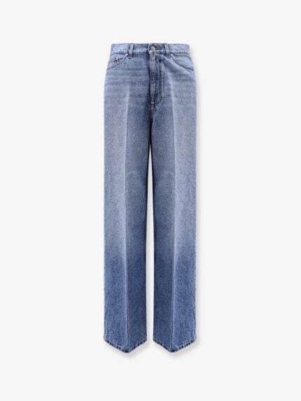 Stella Mccartney Vintage Blue Sustainable Cotton Jeans