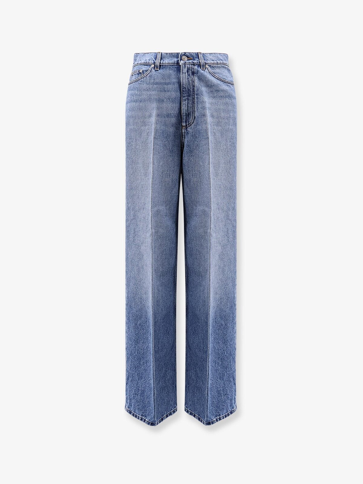 Stella Mccartney Vintage Blue Sustainable Cotton Jeans