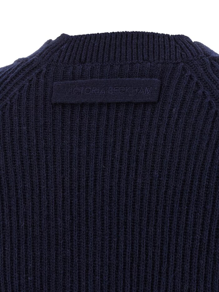 Victoria Beckham 'Stepped Hem' Cardigan