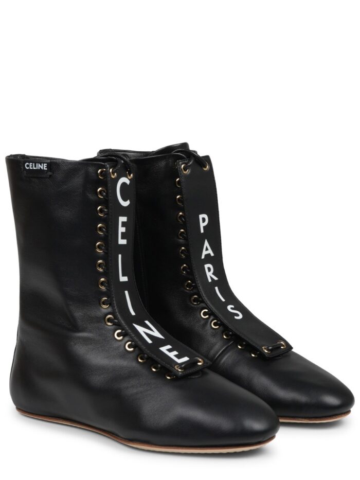 Celine STIVALE IN PELLE CON LOGO