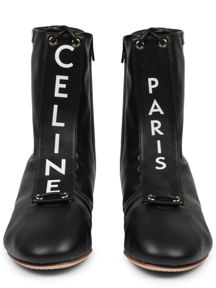 Celine STIVALE IN PELLE CON LOGO