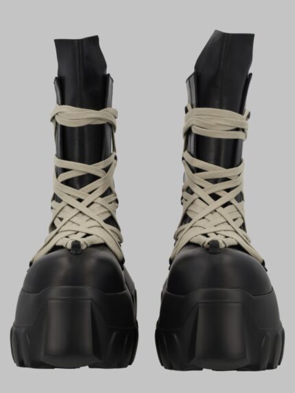 RICK OWENS STIVALE "MEGALACE MEGA TRACTOR"