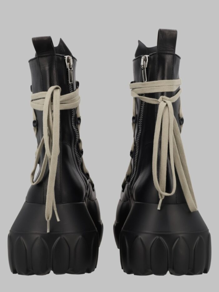 RICK OWENS STIVALE "MEGALACE MEGA TRACTOR"