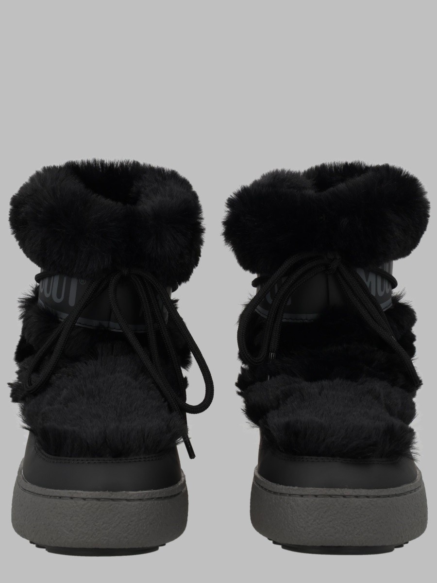 Moon Boot Stivaletto "Ltrack Low Faux Fur"
