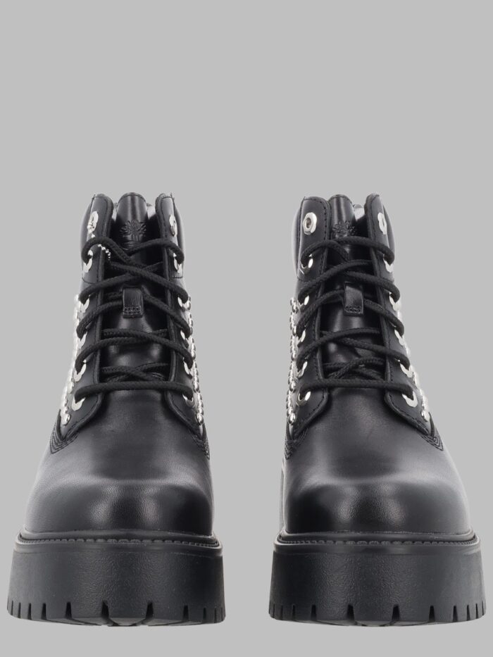 timberland stivaletto "stone street" con borchie Timberland Stivaletto "Stone Street" Con Borchie