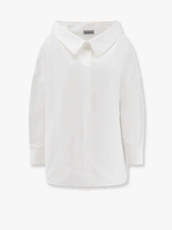 balenciaga stola oversize cotton shirt Balenciaga Stola Oversize Cotton Shirt