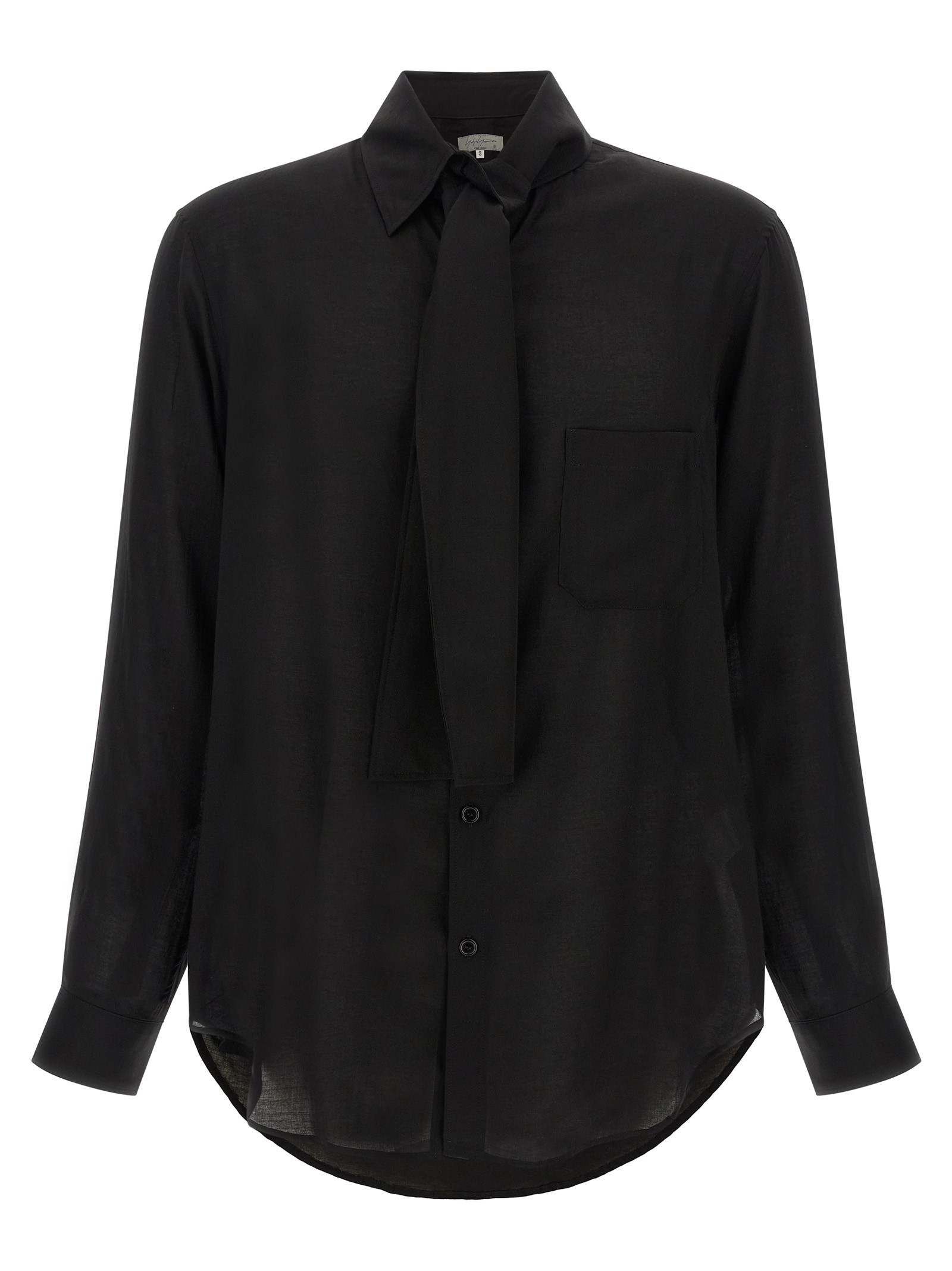 YOHJI YAMAMOTO Stole Collar Shirt
