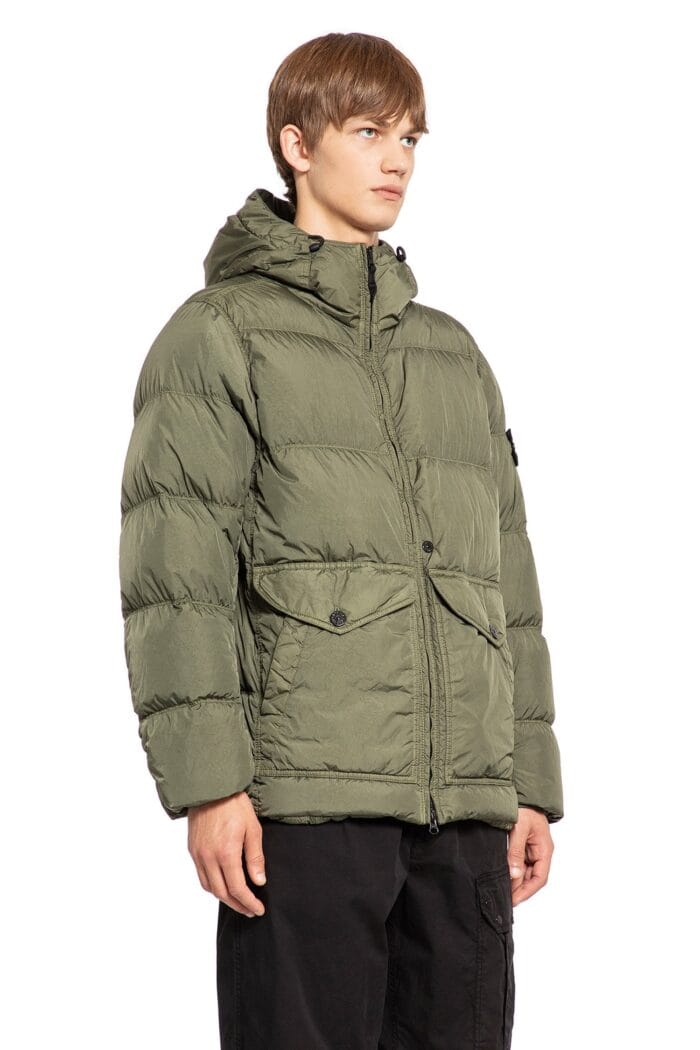 STONE ISLAND 40723 Garment Dyed Crinkle Reps Down Jacket