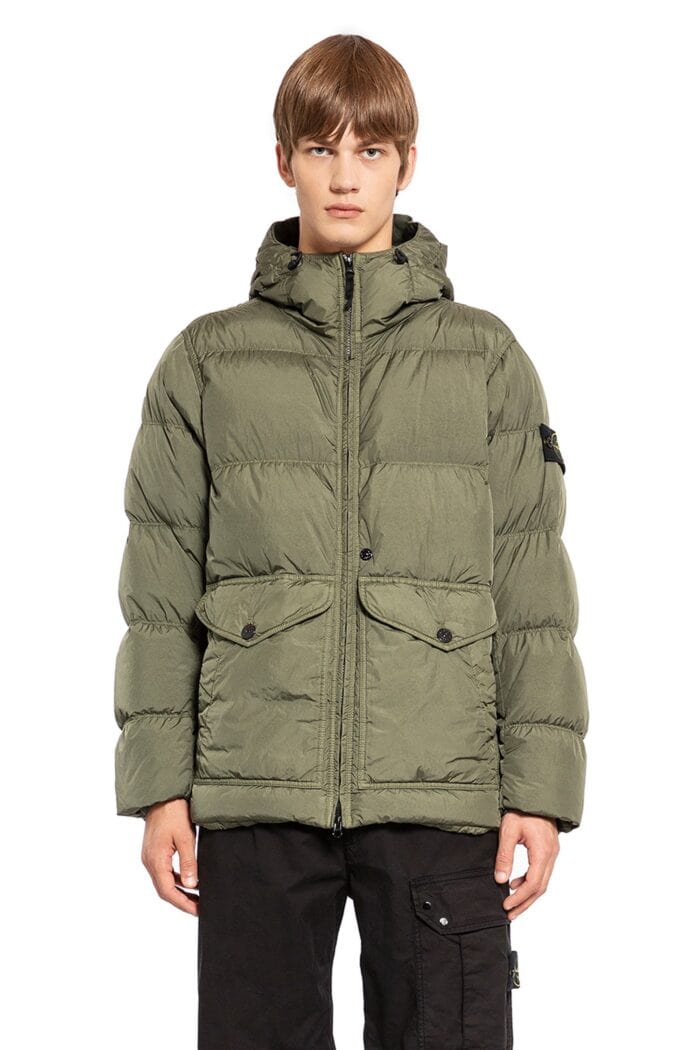 STONE ISLAND 40723 Garment Dyed Crinkle Reps Down Jacket