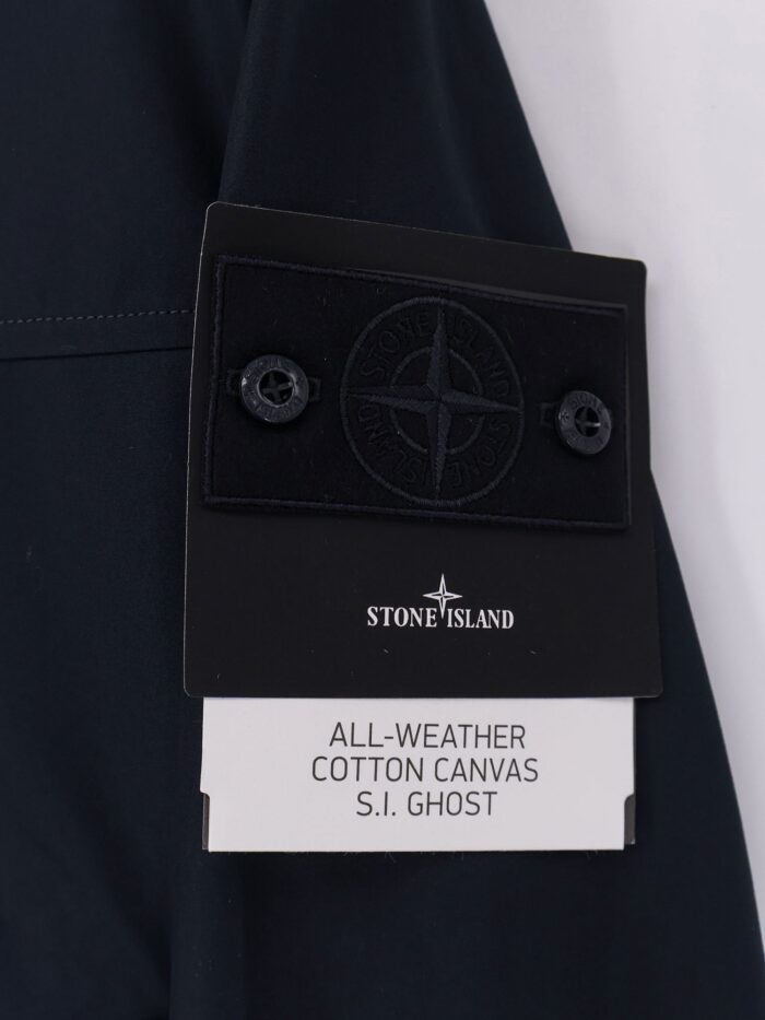 Stone Island All-Weather Cotton Canvas S.I. Ghost Jacket