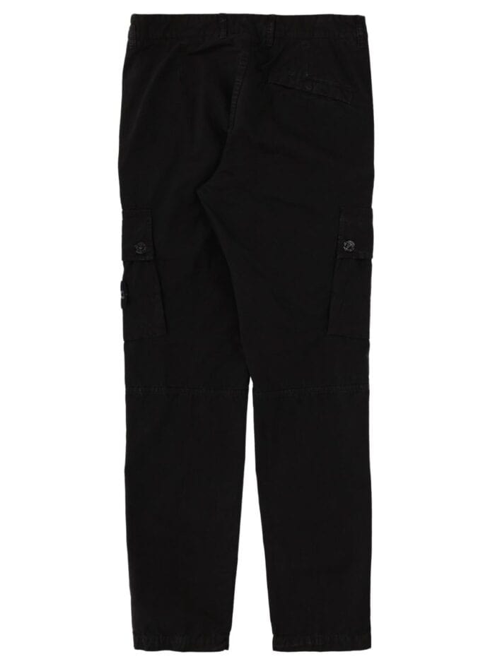 Stone Island CARGO PANTS WITH LOGO PATCH