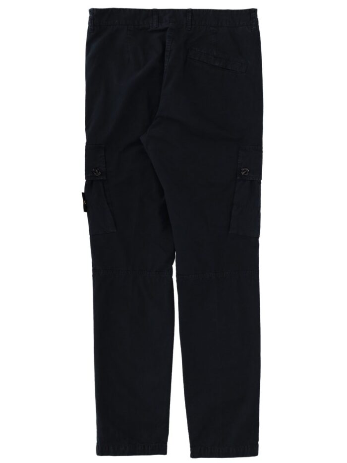 Stone Island CARGO PANTS WITH LOGO PATCH