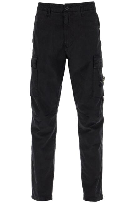 STONE ISLAND Cargo Twill Stretch-tc Pants