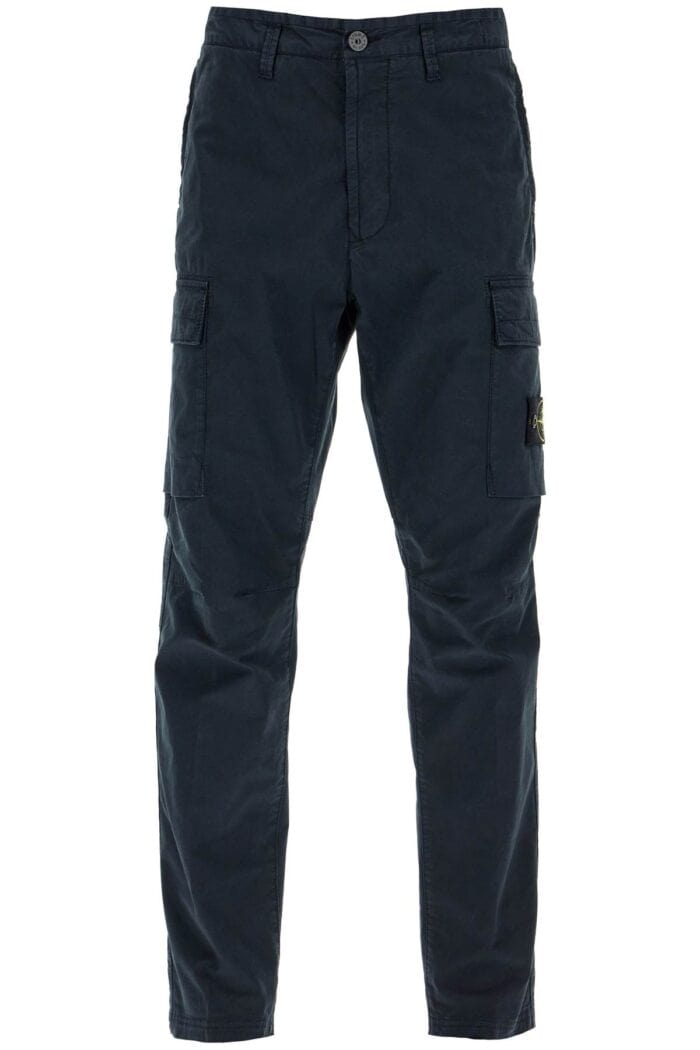 STONE ISLAND Cargo Twill Stretch-tc Pants