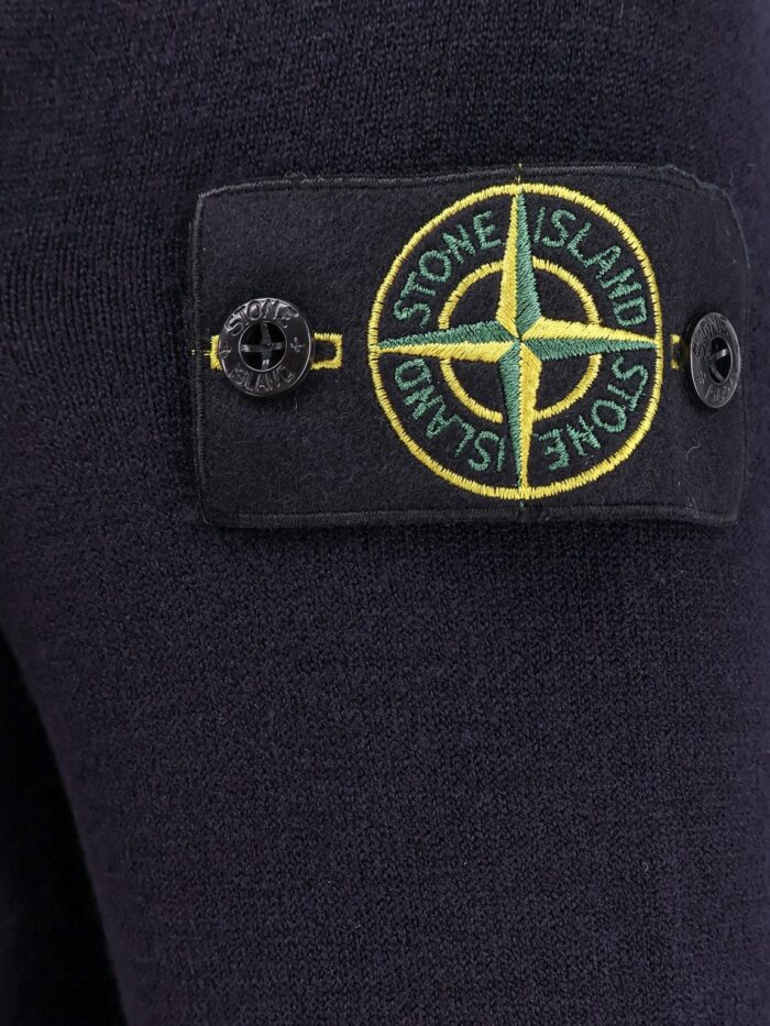 Stone Island Certified Virgin Wool Blend Cardigan