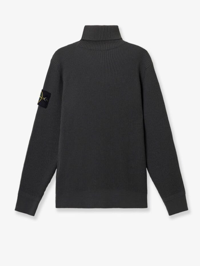 Stone Island Certified Virgin Wool Turtleneck Sweater