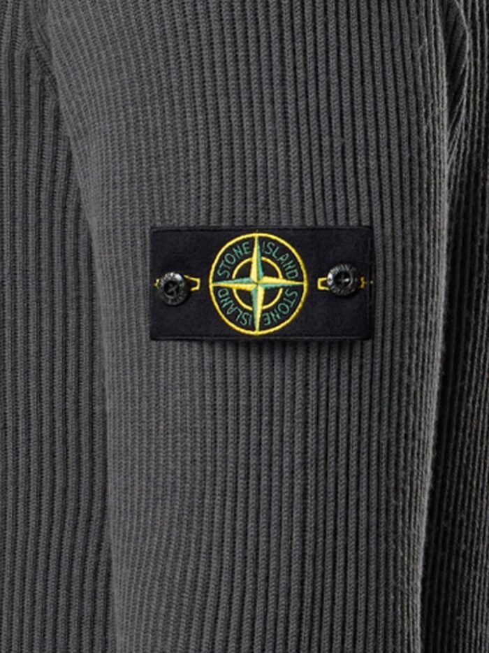 Stone Island Certified Virgin Wool Turtleneck Sweater