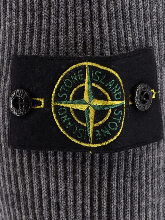 Stone Island Certified Virgin Wool Turtleneck Sweater