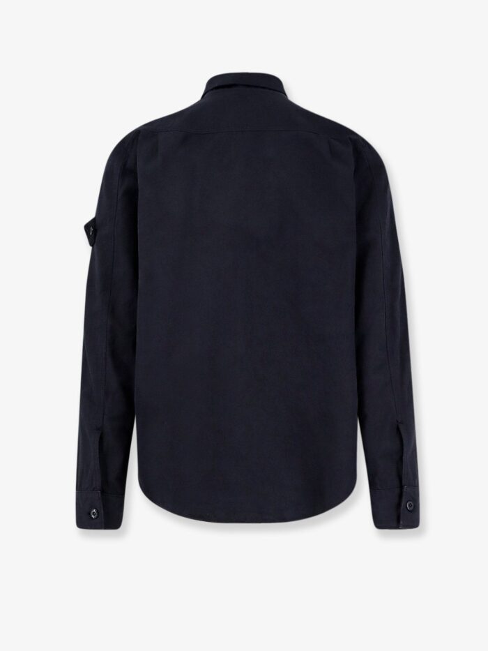 Stone Island Cotton And Linen Shirt