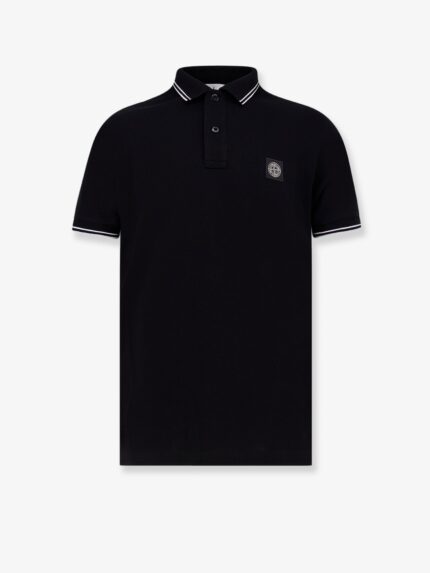Stone Island Cotton Blend Polo Shirt